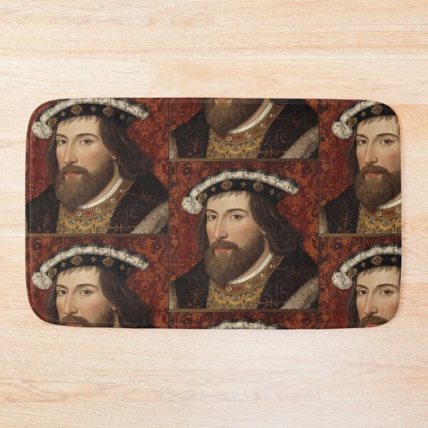 Item preview, Vintage portrait art Of a King in the  Tudor Era Renaissance European Royaly  designed and sold by Vintage Designs +.