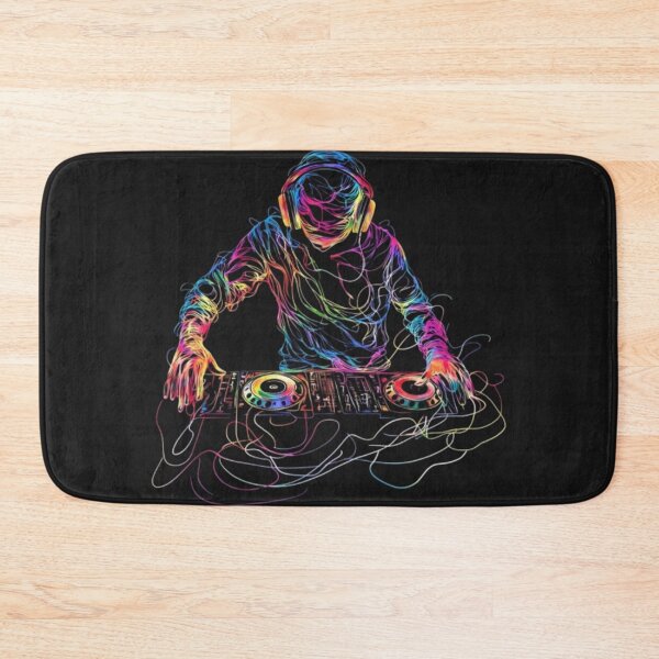 Item preview, colorfull dj neon designed and sold by CanvasRebel.