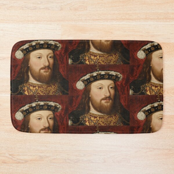 Item preview, Vintage portrait art Of a King in the  Tudor Era Renaissance European Royaly  designed and sold by Vintage Designs +.