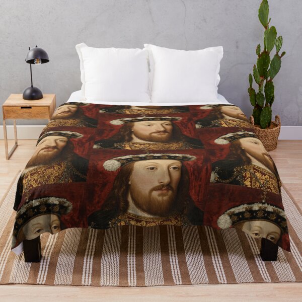 Item preview, Vintage portrait art Of a King in the  Tudor Era Renaissance European Royaly  designed and sold by Vintage Designs +.