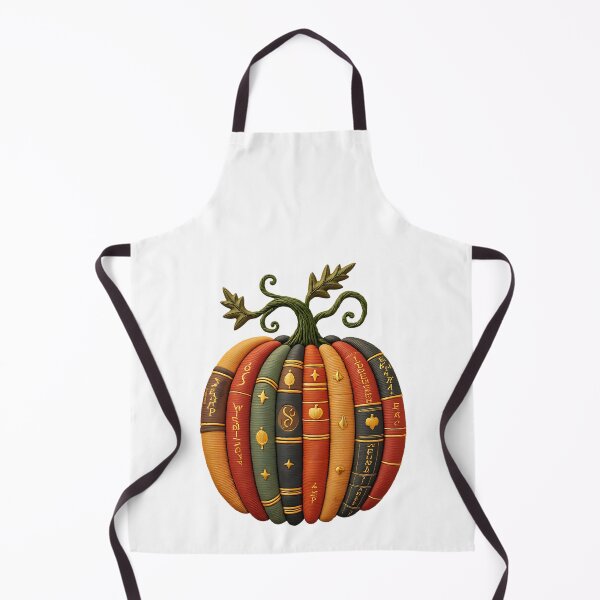 Item preview, Pumpkin Book Stack Vintage Fall Halloween Library Design designed and sold by ArtDesignTp.