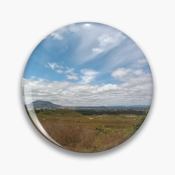 Item preview, Mountain Across a Field on a Sunny Day designed and sold by Rockyrodo.
