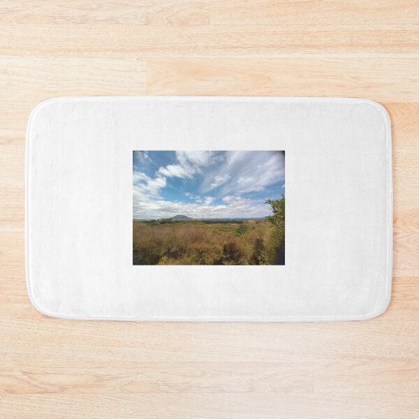 Item preview, Mountain Across a Field on a Sunny Day designed and sold by Rockyrodo.