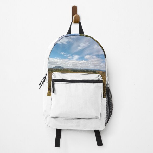 Item preview, Mountain Across a Field on a Sunny Day designed and sold by Rockyrodo.