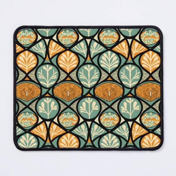 Item preview, Art Nouveau Inspired Organic Leaf Pattern designed and sold by Owcomm.