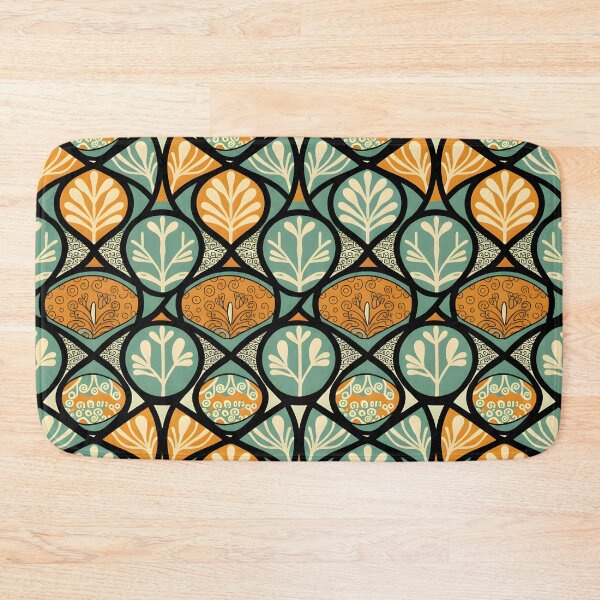 Item preview, Art Nouveau Inspired Organic Leaf Pattern designed and sold by Owcomm.