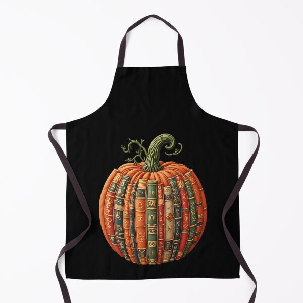 Item preview, Fall Pumpkin Book Stack Halloween Library Reading Design designed and sold by ArtDesignTp.