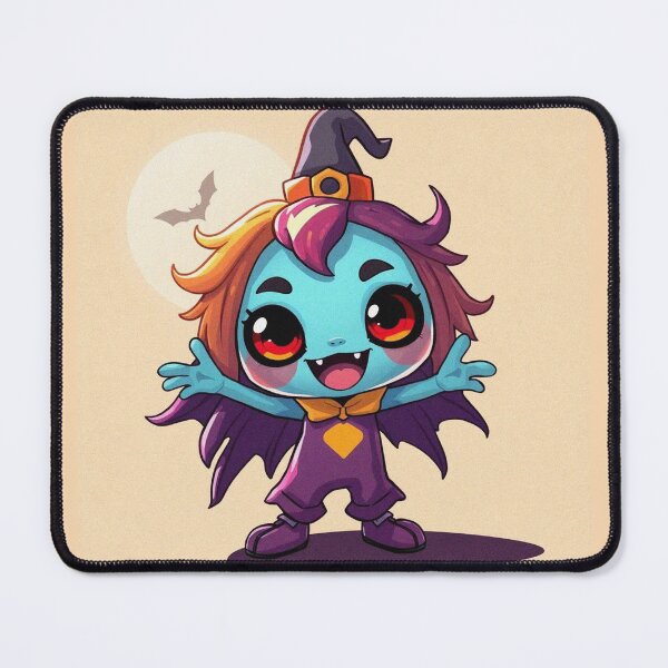 Item preview, Halloween Cute Pumpkin child character art illustration kawaii trick or treat designed and sold by Vintage Designs +.