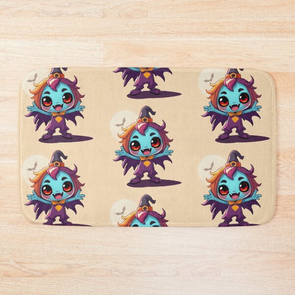 Item preview,  Halloween Cute Pumpkin child character art illustration kawaii trick or treat designed and sold by Vintage Designs +.