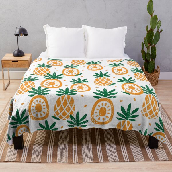 Item preview, Tropical Crown — Pineapples and Cross-Sections Pattern designed and sold by NicolaZhukov.