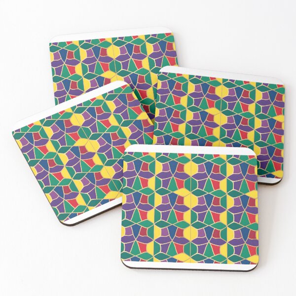 Item preview, Stained Glass Geometric Pattern designed and sold by Owcomm.