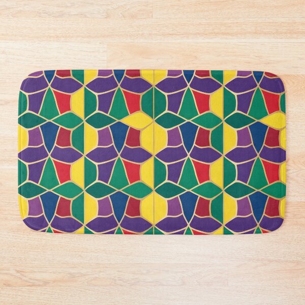 Item preview, Stained Glass Geometric Pattern designed and sold by Owcomm.
