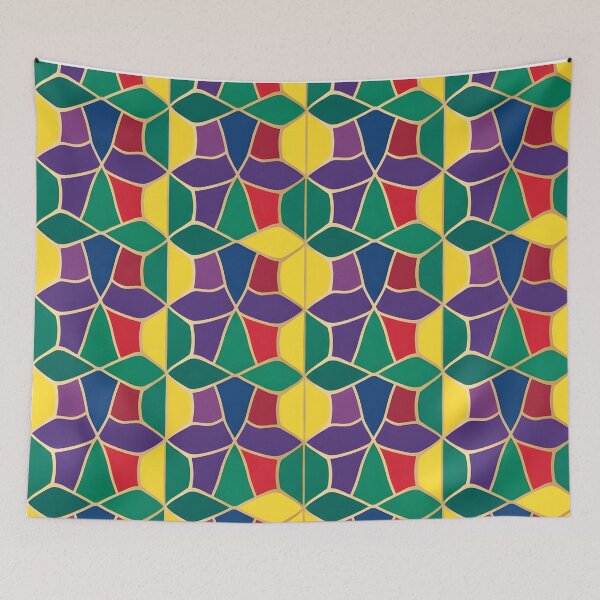 Item preview, Stained Glass Geometric Pattern designed and sold by Owcomm.