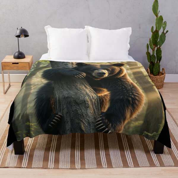 Item preview, Big Climbing Bear designed and sold by My Beautiful Healing Art.