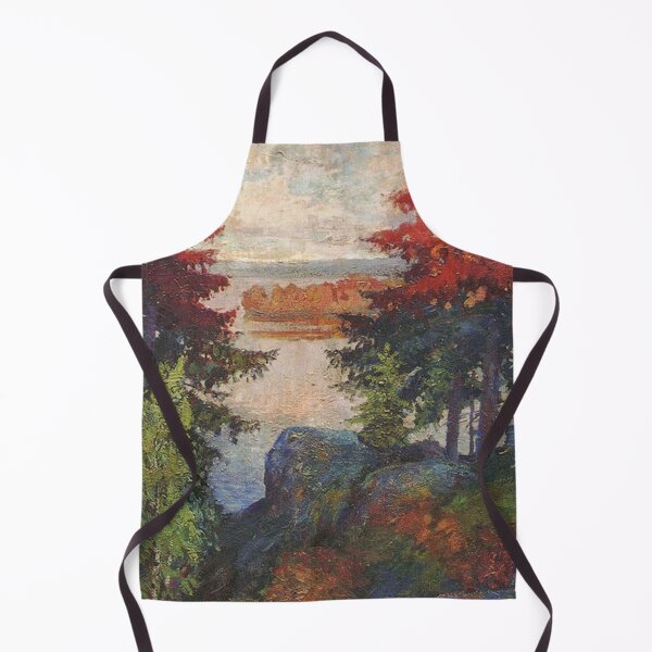 Item preview, Autumn Landscape with River designed and sold by tomorrowsart.