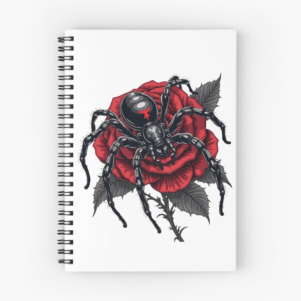 Item preview, Gothic Spider Rose designed and sold by VibeTCreations.