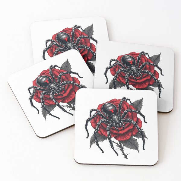 Item preview, Gothic Spider Rose designed and sold by VibeTCreations.