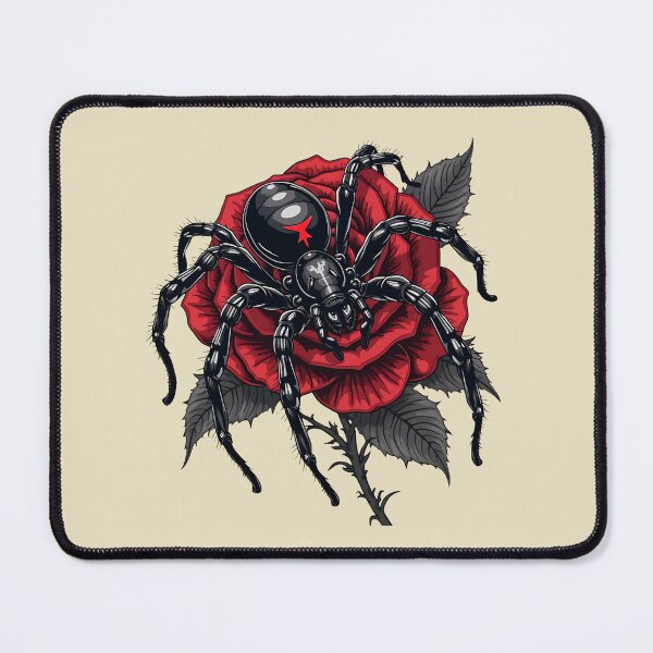Item preview, Gothic Spider Rose designed and sold by VibeTCreations.