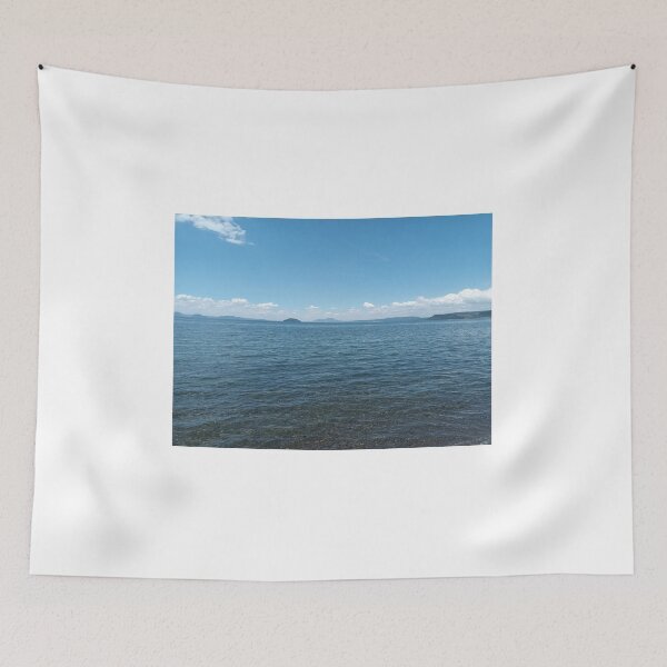 Item preview, Lake With Islands Scattered Around, Beach Like designed and sold by Rockyrodo.