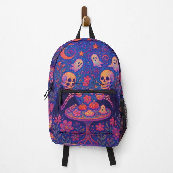 Item preview, Skeleton Tea Party – Whimsical Halloween Garden designed and sold by Syrupulse.