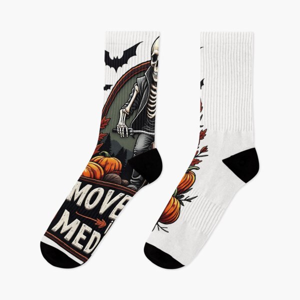 Item preview, Movement is Medicine Skeleton Bike Rider Halloween Design designed and sold by ArtDesignTp.