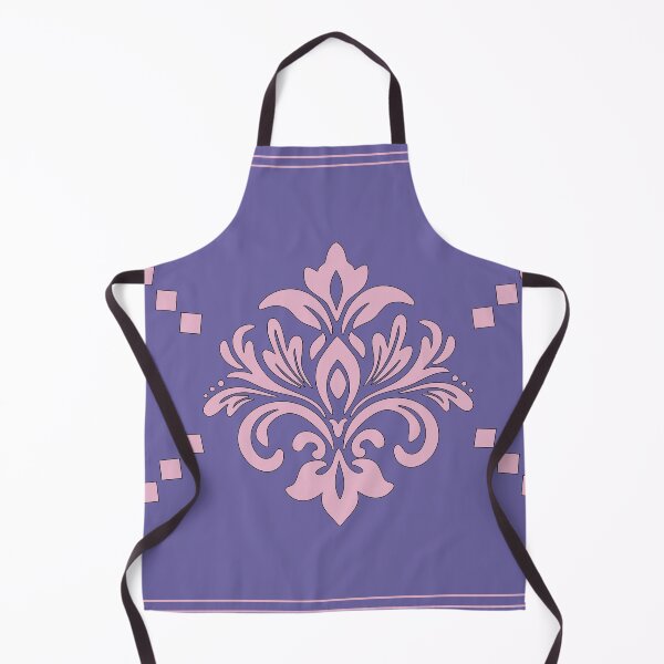 Item preview, Luxury Damask Floral Frame and Corner Ornament on Purple designed and sold by lovelynong.