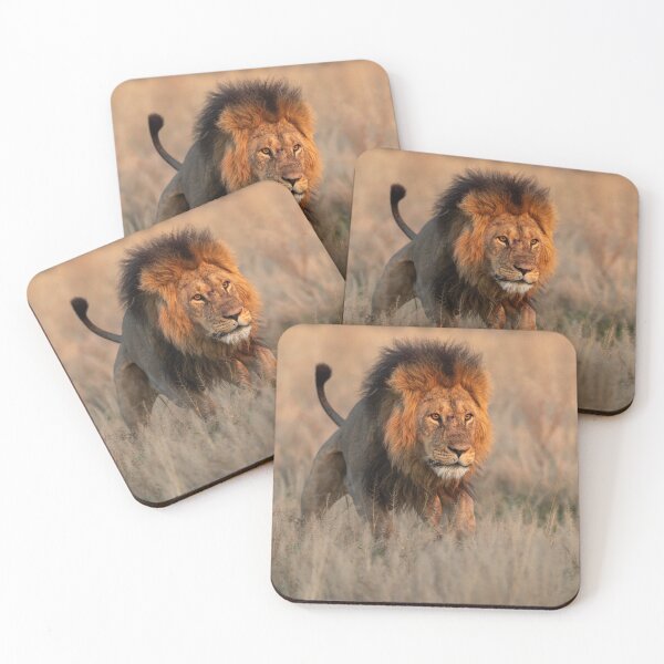 Item preview, Romeo the Lion – Walking Proud in the Savuti Grasslands designed and sold by DavideAntoniani.