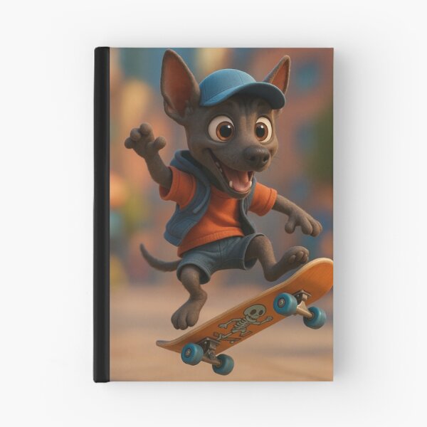 Item preview, Skater Xoloitzcuintli designed and sold by Sillytoe.