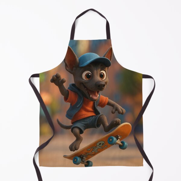 Item preview, Skater Xoloitzcuintli designed and sold by Sillytoe.