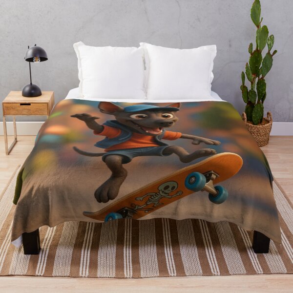 Item preview, Skater Xoloitzcuintli designed and sold by Sillytoe.