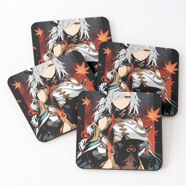 Item preview, Shenhe: Adeptus' Frozen Pledge in Liyue's Peaks designed and sold by Senpaiwaves.