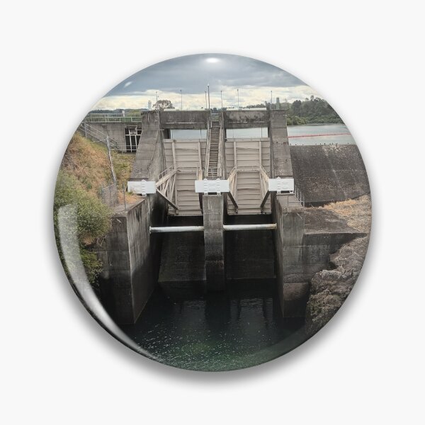 Item preview, Dam Holding Back Lots of Water Cloudy Day designed and sold by Rockyrodo.