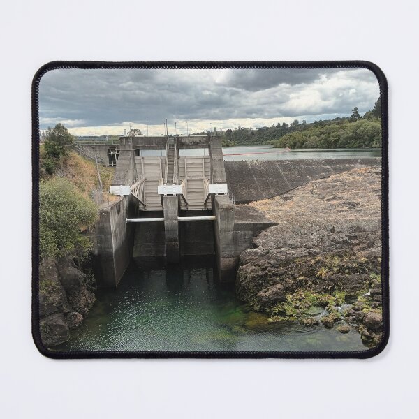Item preview, Dam Holding Back Lots of Water Cloudy Day designed and sold by Rockyrodo.