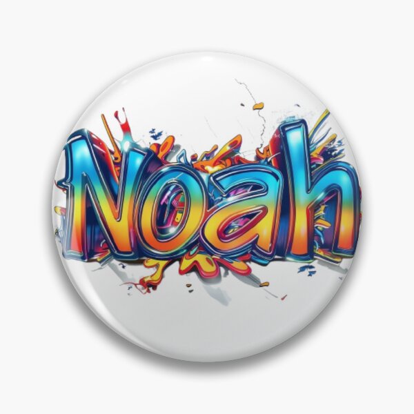 Item preview, Noah Graffiti Name Art – Urban Street Style Design designed and sold by AlexLineArt.