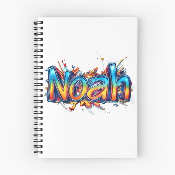 Item preview, Noah Graffiti Name Art – Urban Street Style Design designed and sold by AlexLineArt.