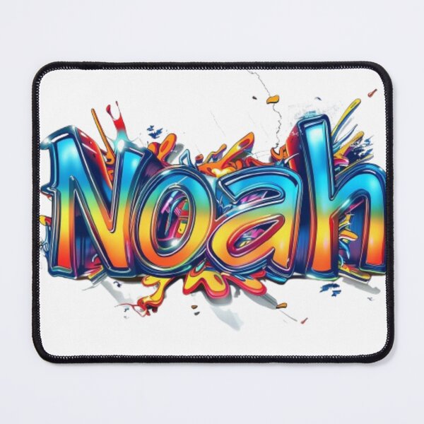 Item preview, Noah Graffiti Name Art – Urban Street Style Design designed and sold by AlexLineArt.