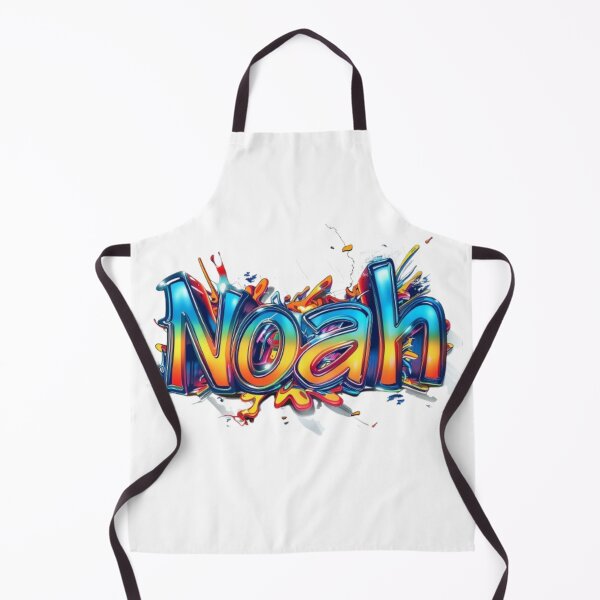 Item preview, Noah Graffiti Name Art – Urban Street Style Design designed and sold by AlexLineArt.
