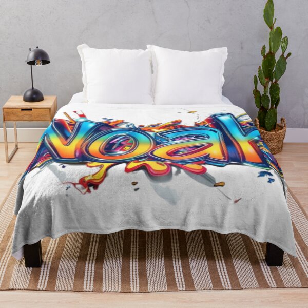 Item preview, Noah Graffiti Name Art – Urban Street Style Design designed and sold by AlexLineArt.