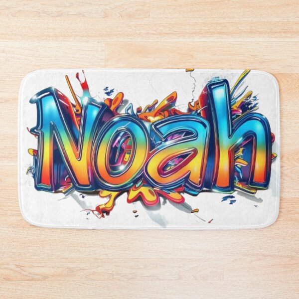 Item preview, Noah Graffiti Name Art – Urban Street Style Design designed and sold by AlexLineArt.