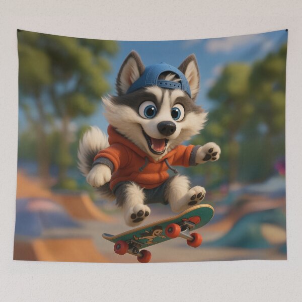 Item preview, Skater Yakutian Laika designed and sold by Sillytoe.