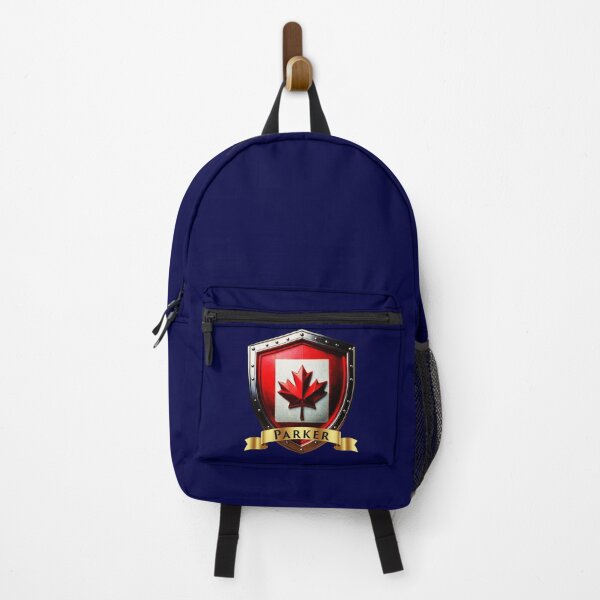 Item preview, Parker Family Canada Shield Maple Leaf Heraldry Crest designed and sold by Highlandkings.