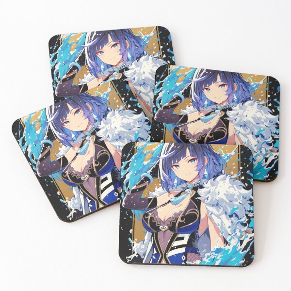 Item preview, Yelan: Enigmatic Hydro Shadows of Liyue's Gambit designed and sold by Senpaiwaves.
