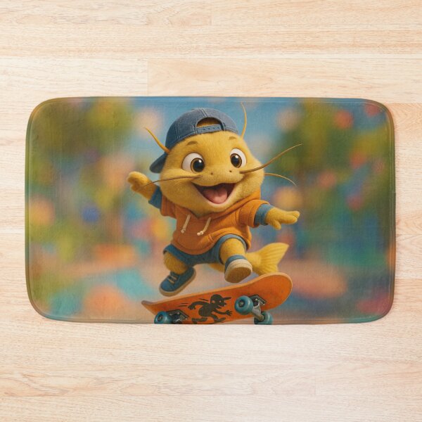 Item preview, Skater Yellow Bullhead Catfish designed and sold by Sillytoe.