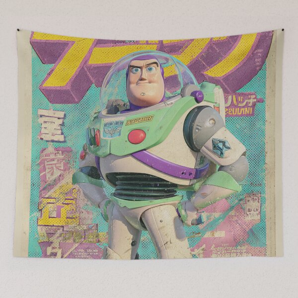 Item preview, Buzz Vintage Japanese Cover  designed and sold by AnimeArsenalPrints.