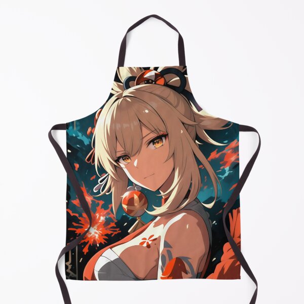 Item preview, Yoimiya: Firework Sparks of Naganohara's Joy in Inazuma designed and sold by Senpaiwaves.