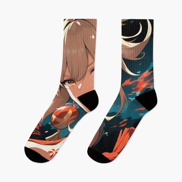 Item preview, Yoimiya: Firework Sparks of Naganohara's Joy in Inazuma designed and sold by Senpaiwaves.