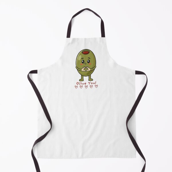Item preview, Olive You Cute Punny Love Design designed and sold by SimplyJasper.