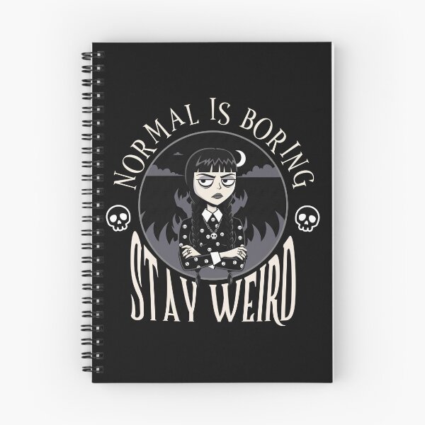 Item preview, Wednesday Addams Family- Normal Is Boring designed and sold by clancypwtees.