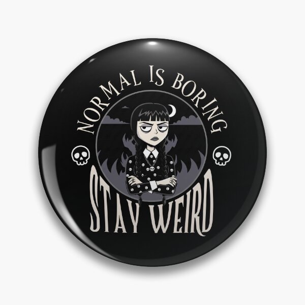 Item preview, Wednesday Addams Family- Normal Is Boring designed and sold by clancypwtees.