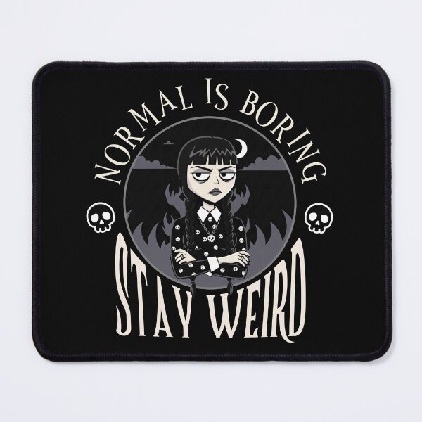 Item preview, Wednesday Addams Family- Normal Is Boring designed and sold by clancypwtees.